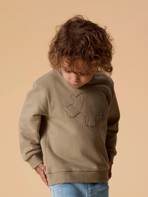NMMILONDON ROL LS LOOSE SWEAT LIL