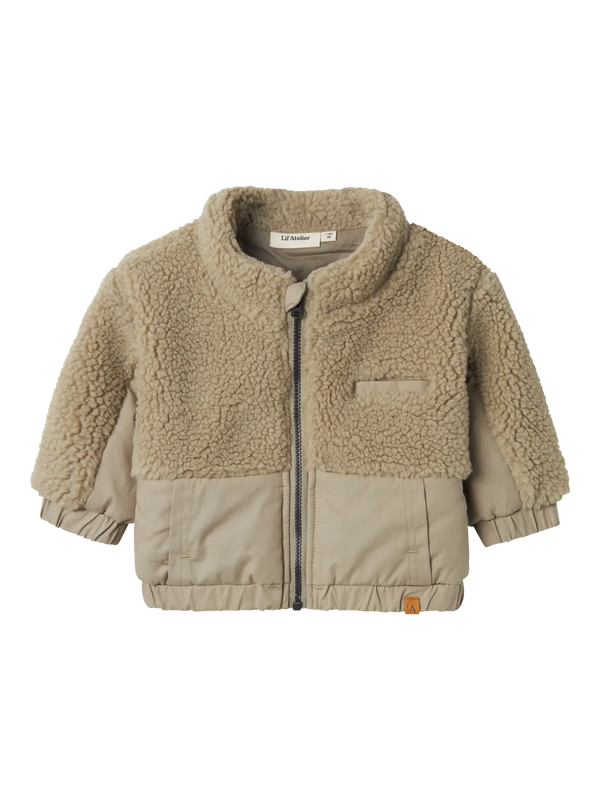 LOOSE FIT TEDDYJACKE Baby - Laurel Oak