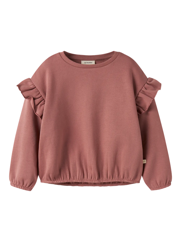 NMFKILANO LS LOOSE SWEAT BRU LIL