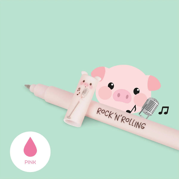 Farm Tiere Set mit 4 Löschbaren Gelstiften - Erasable Pen