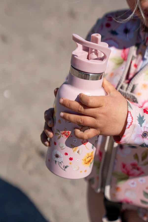 Trinkflasche aus rostfreiem Edelstahl - Ocean Blossom