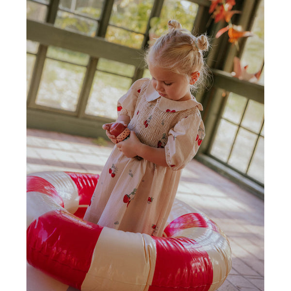 ELMA SS DRESS | Strawberry