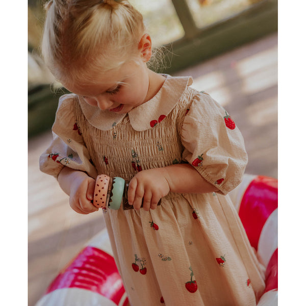 ELMA SS DRESS | Strawberry