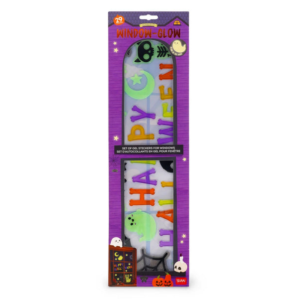 Legami | HALLOWEEN Set mit Gel-Fensteraufklebern | Windo-Glow
