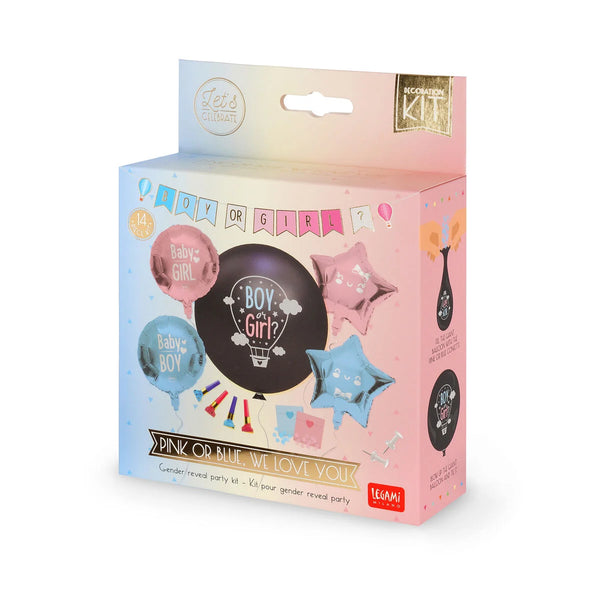 Kit für Gender Reveal Party