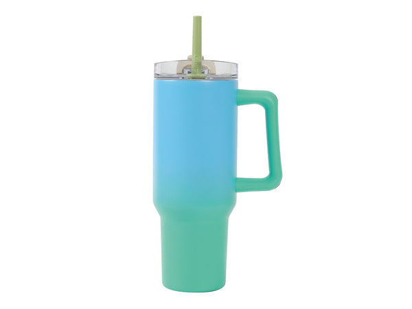 Tumbler with Handle and Straw - 1200 ml