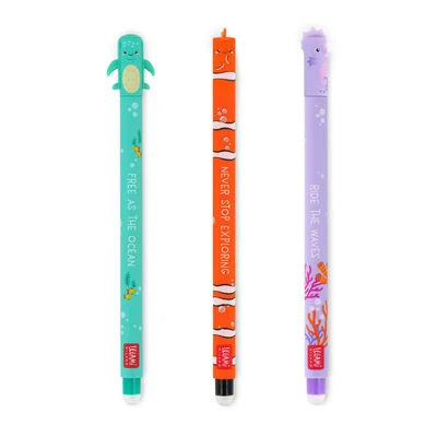 Set mit 3 löschbaren Gelstiften - Erasable Pen