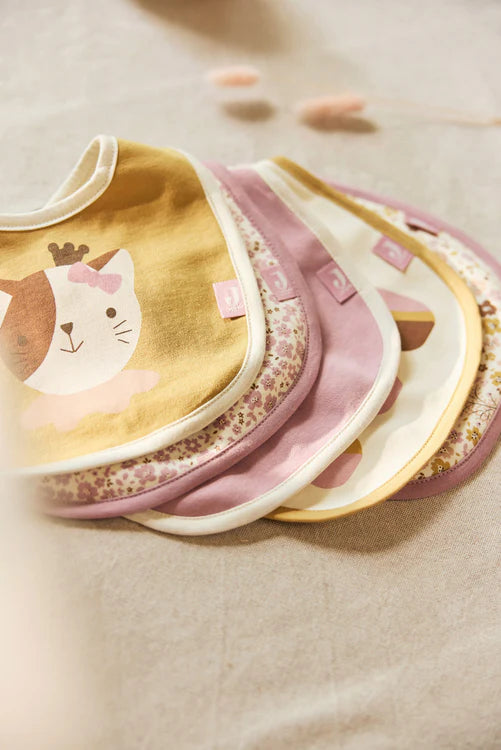 Lätzchen Jersey Wasserdicht - Flower Fairies - 5 Stück