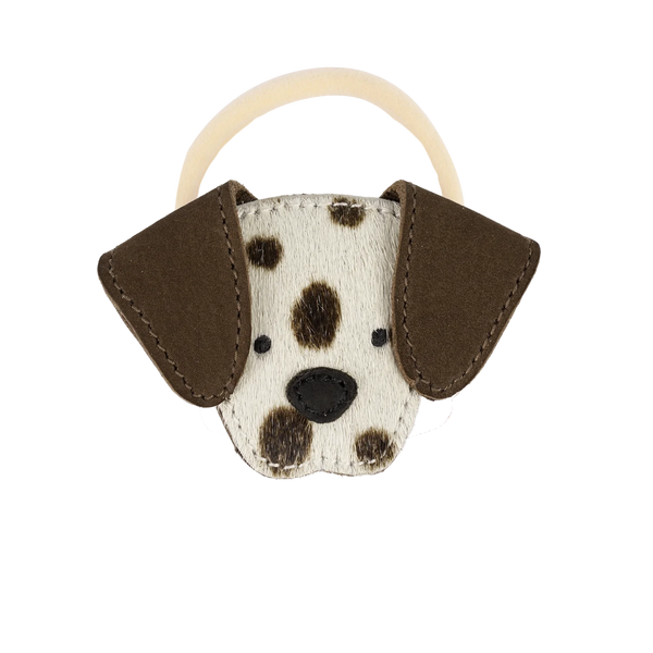 Josy Exclusive Hair Tie | Dalmatian | Black Spotted Cow Hair