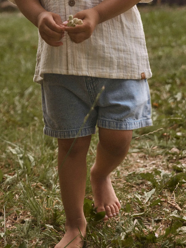 NMMFUNDA LOOSE DNM SHORTS 5552-FD LIL
