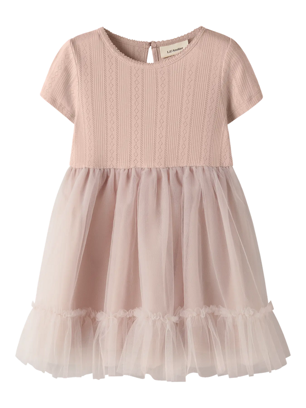 NMFFANELLA SS TULLE DRESS LIL