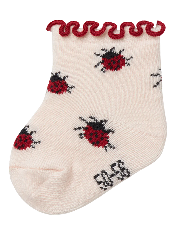 NBFDARLENE SOCK LIL Marienkäfer