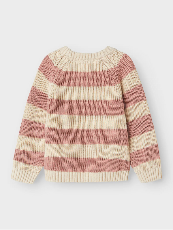NMFEMLEN LS KNIT STRIPE LIL