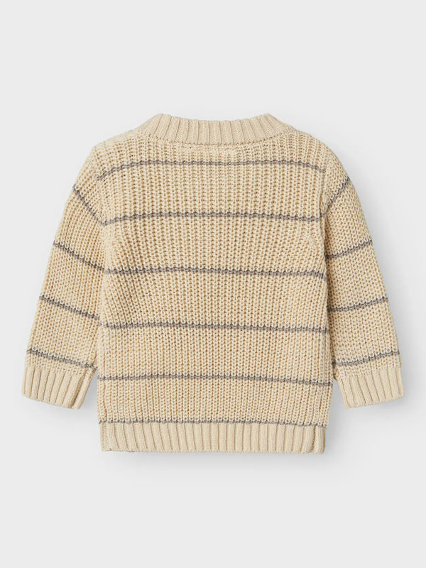 NBMEMLEN LS KNIT STRIPE LIL