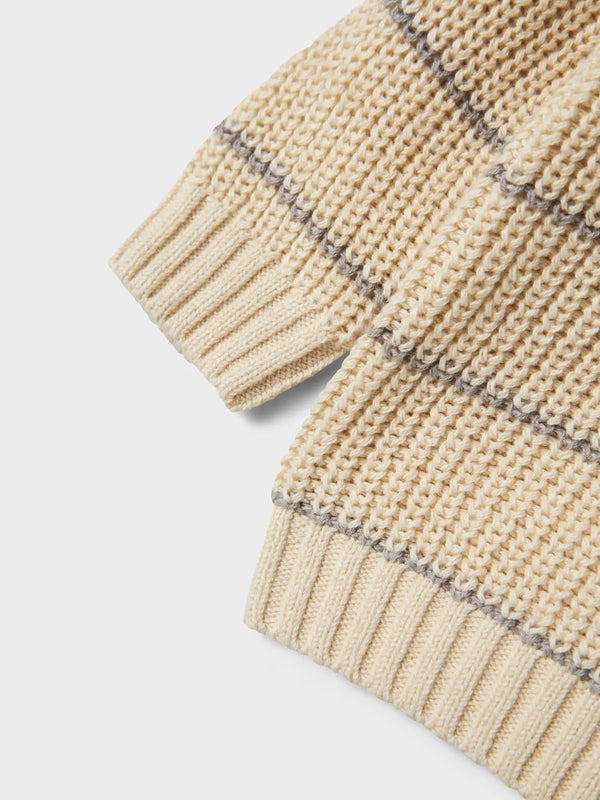 NBMEMLEN LS KNIT STRIPE LIL