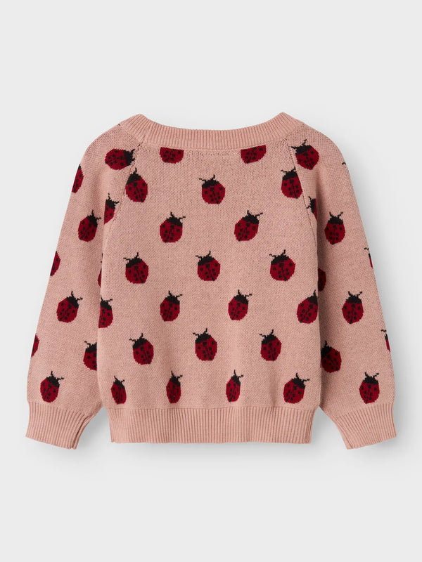 NMFLULIO LS KNIT LIL Marienkäfer