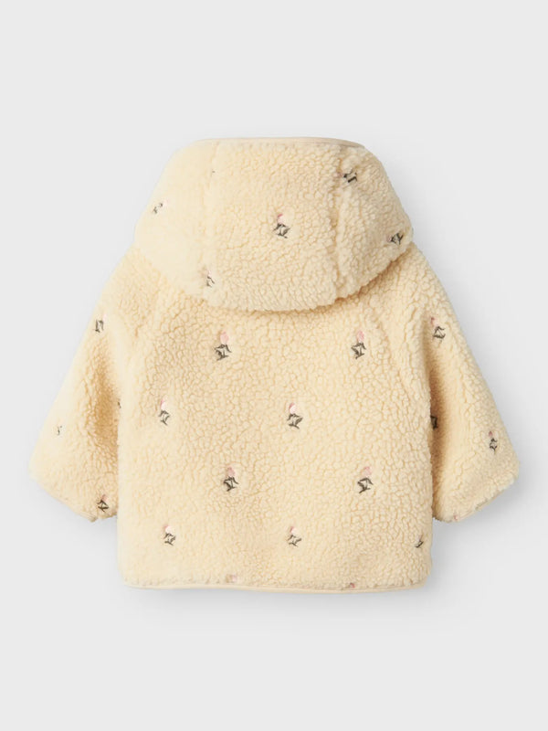 NBFNALO LOOSE SHERPA JACKET - Baby