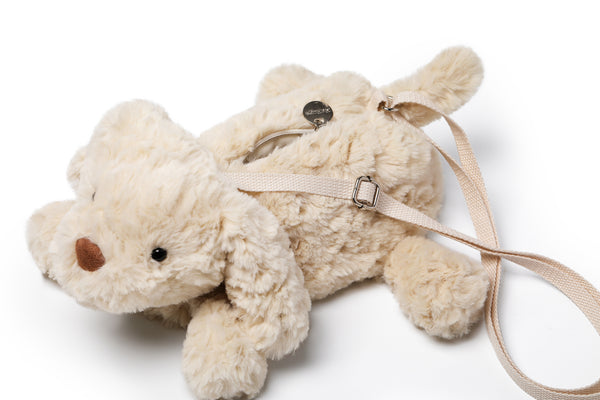 Golden Puppy Shoulder Bag | 25cm