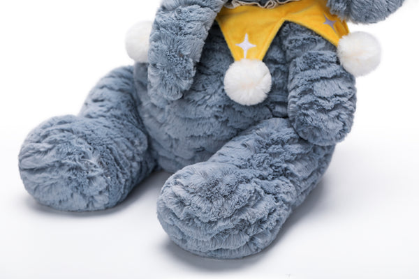 Starry Denim Elephant | 25cm