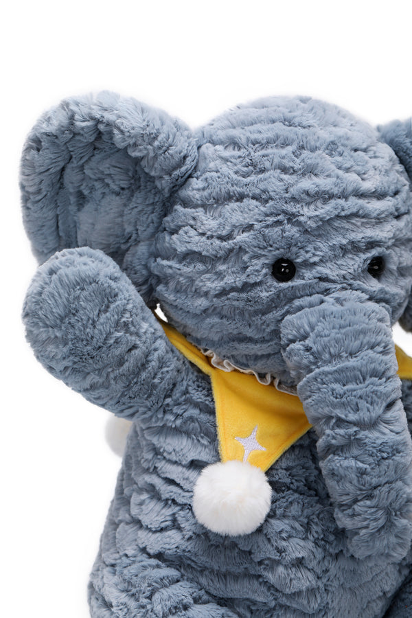 Starry Denim Elephant | 25cm