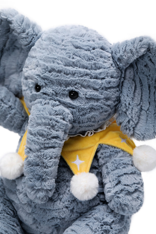 Starry Denim Elephant | 25cm