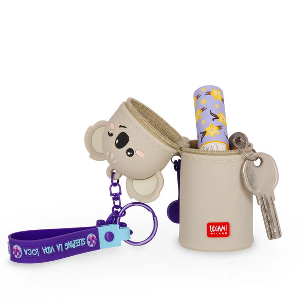 Legami | Münztasche mit Schlüsselanhänger Koala | Mini Kawaii