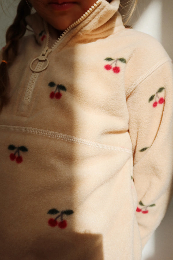 tavi pullover - cherry