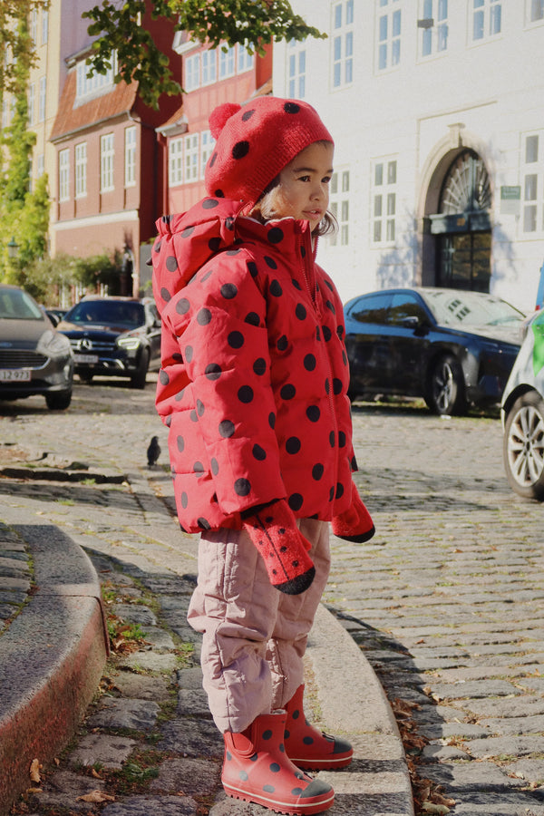 Ladybug Beret Merino