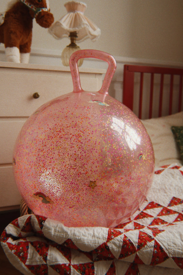 GLITTER JUMP BALL | Rainbow