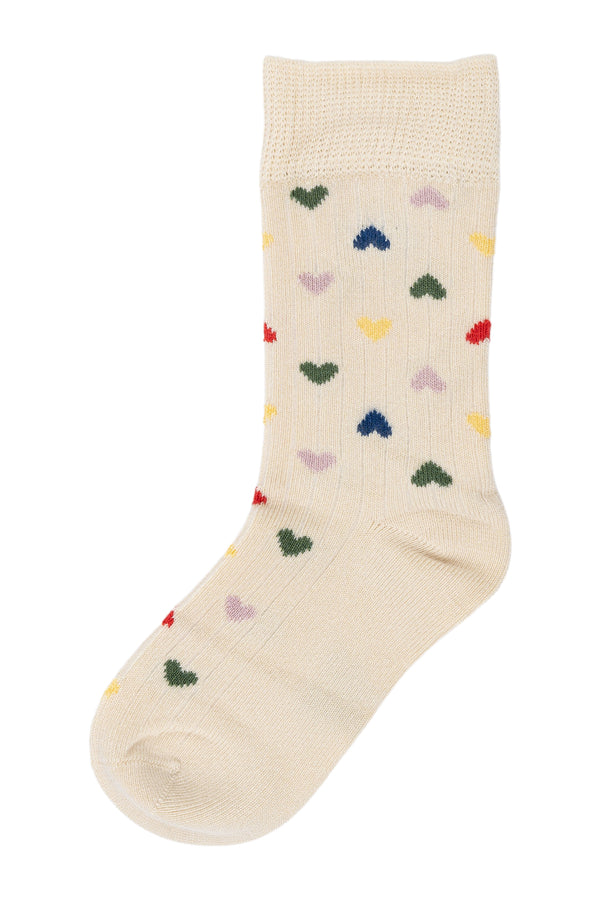 Bamboo Heart Sock