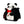 Laden Sie das Bild in den Galerie-Viewer, Legami | Plüschtier Panda "Bam-Boo" Halloween | Mini Super Soft!
