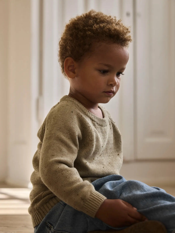 NMNGALTO FAN LS KNIT LIL