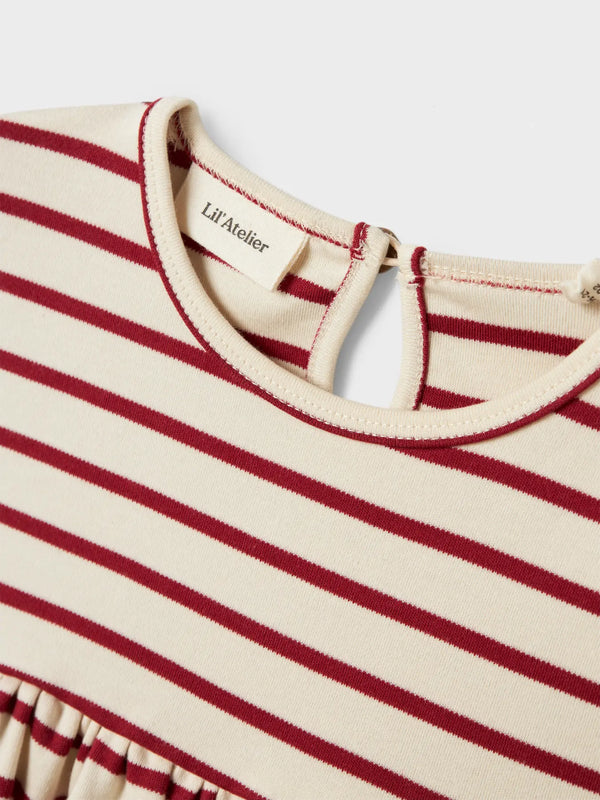 NMFLIMIA LS LOOSE DRESS LIL