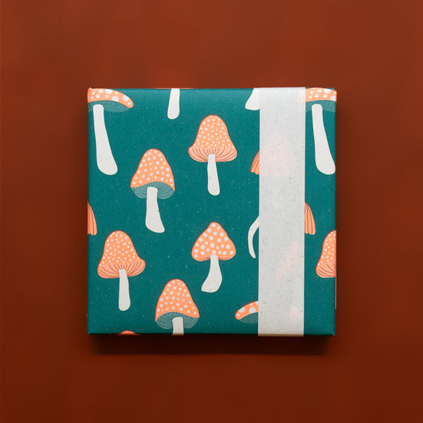 Geschenkpapier - Mushrooms Zuckerrübe