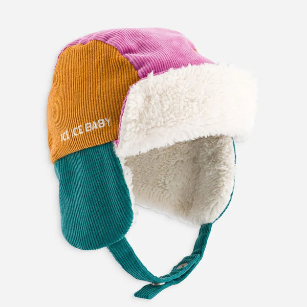 Ice Ice Baby Chapka | Purple & Yellow