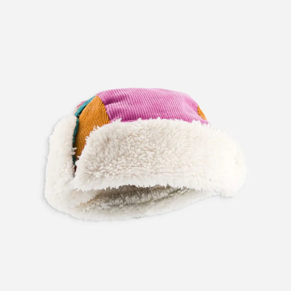 Ice Ice Baby Chapka | Purple & Yellow