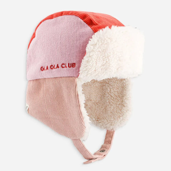 Gla Gla Club Chapka | Pink & Orange