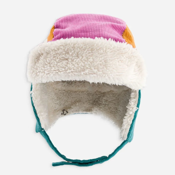Ice Ice Baby Chapka | Purple & Yellow