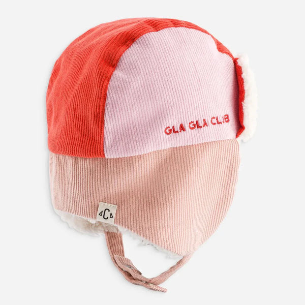 Gla Gla Club Chapka | Pink & Orange