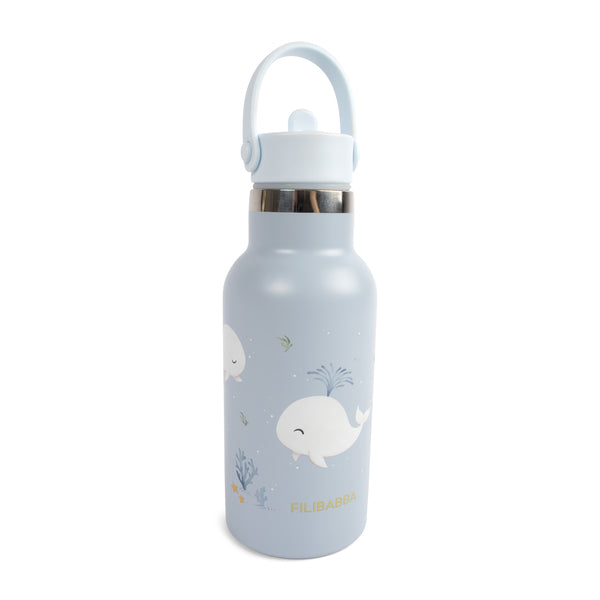 Trinkflasche aus rostfreiem Edelstahl  | Christian's Whale Tales