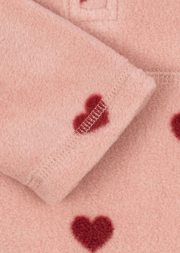 Tavi Pullover Fleece  coeur mellow