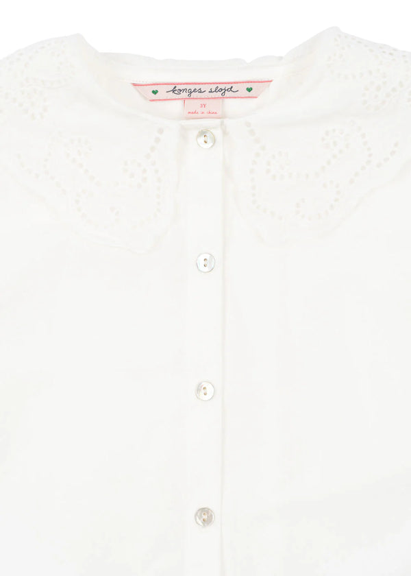 rilla bluse - optic white