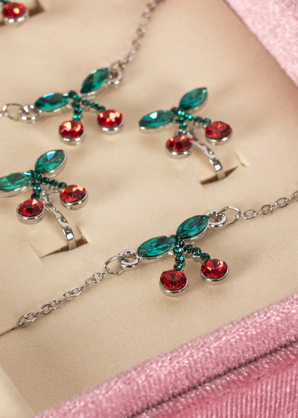 Schmuckkästchen Set | Schleife rosa