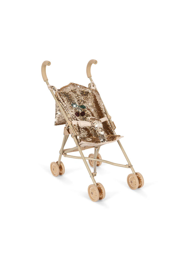 Sparkly Puppenbuggy cherry