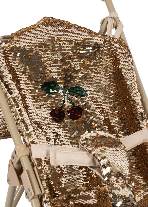 Sparkly Puppenbuggy cherry