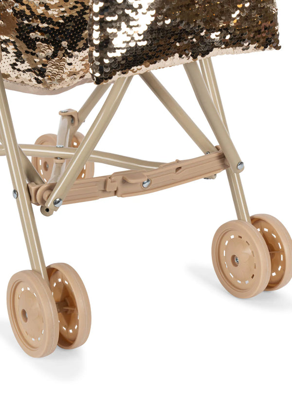 Sparkly Puppenbuggy cherry