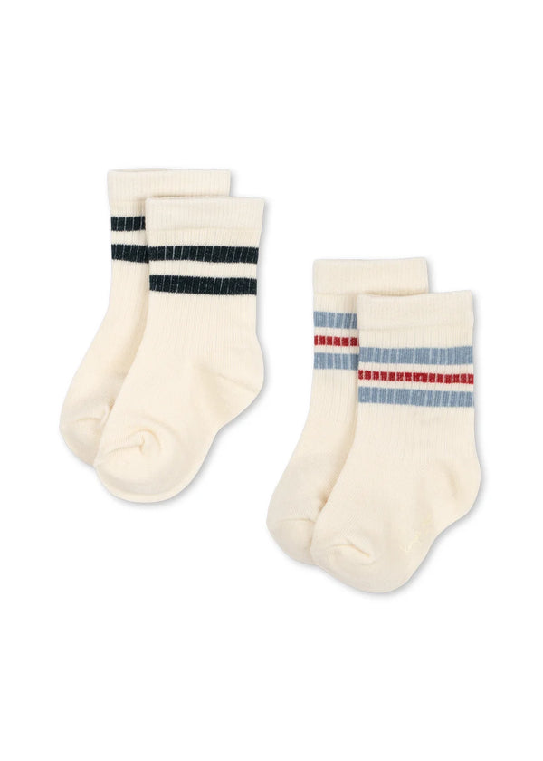 2er Pack Socken | optic white Tennissocken