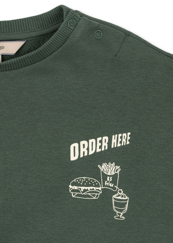 LOU SWEAT SHIRT OCS | cilantro