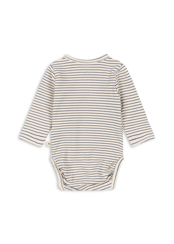 LONG SLEEVE NEWBORN BODY | stripe como