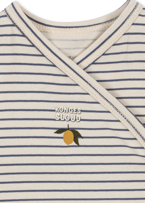 LONG SLEEVE NEWBORN BODY | stripe como
